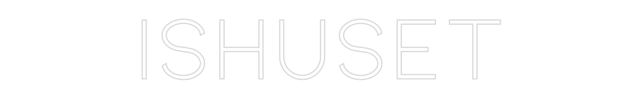 Anpassad neon: ISHUSET