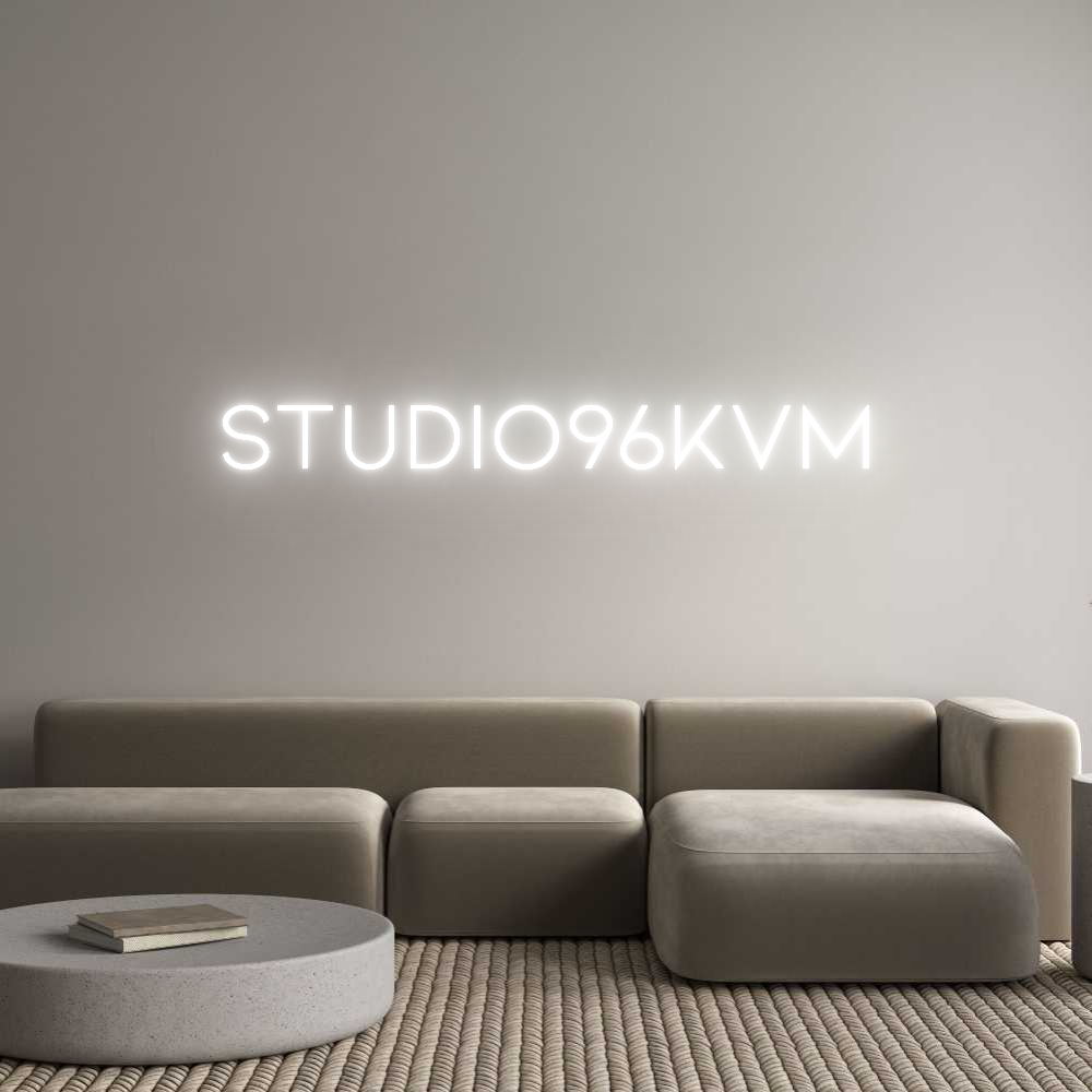Anpassad neon: Studio96kvm
