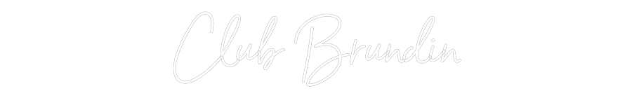Anpassad neon: Club Brundin