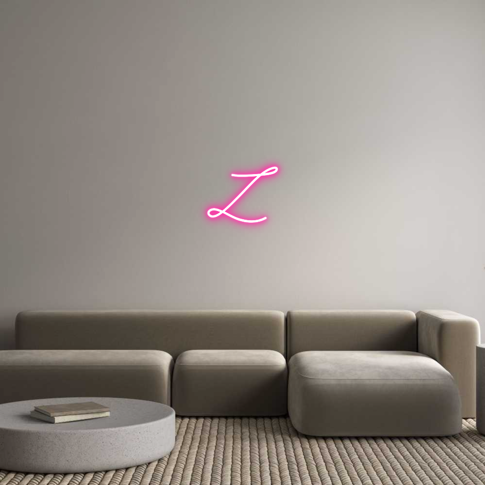 Anpassad neon: Z