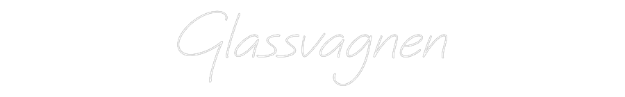 Anpassad neon: Glassvagnen
