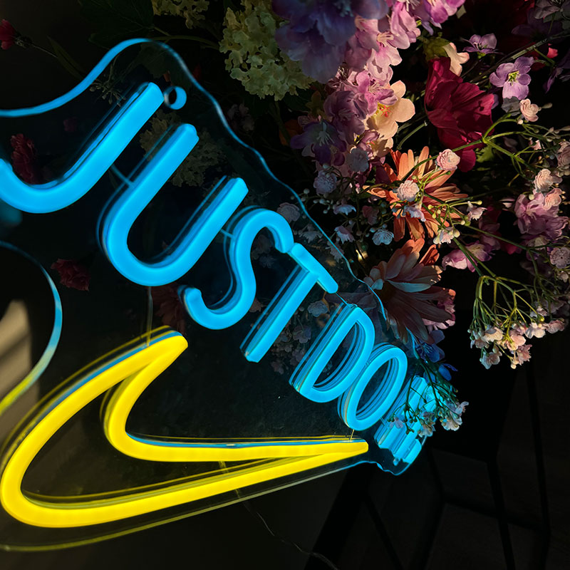 Neonskylt Just do it