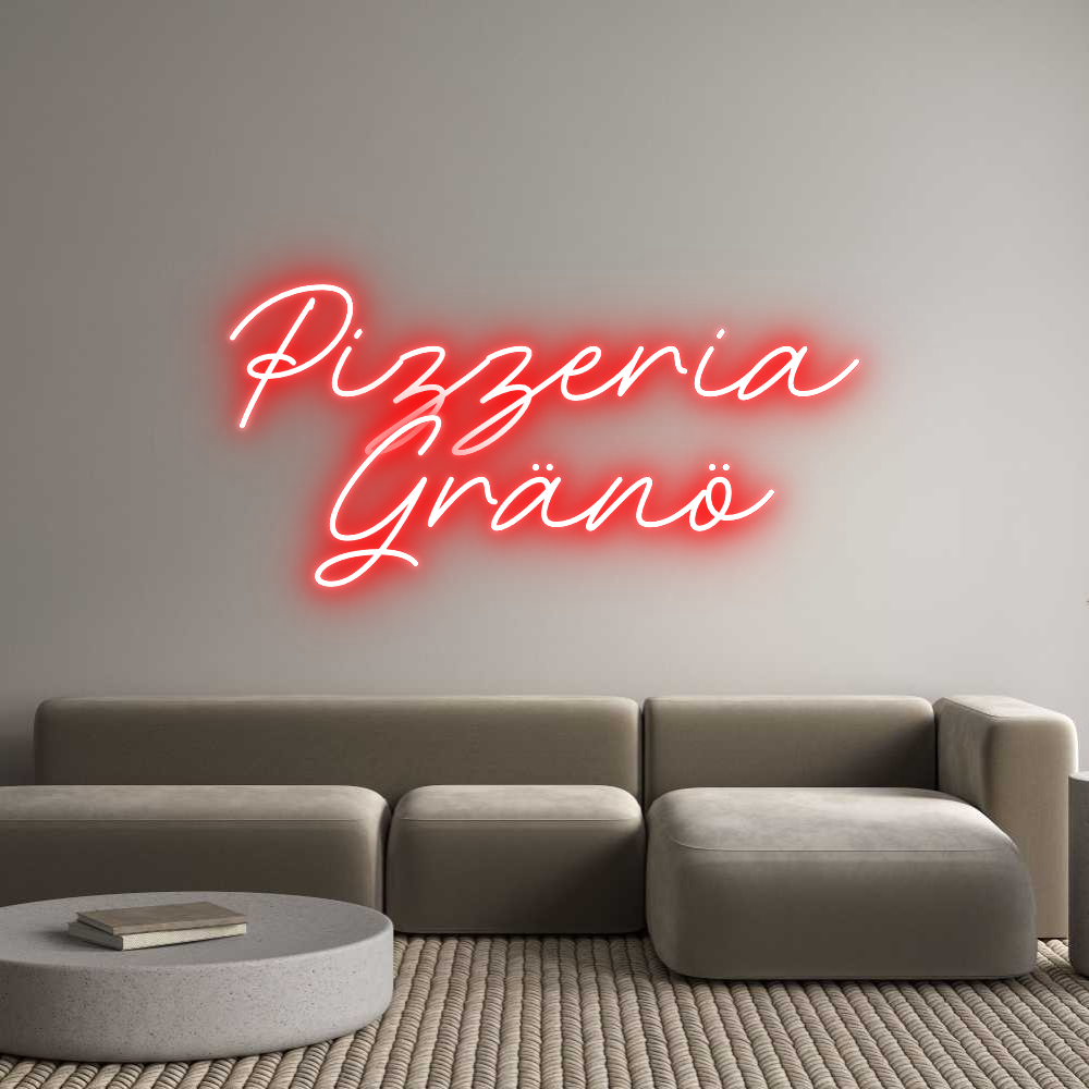 Anpassad neon: Pizzeria
Gränö