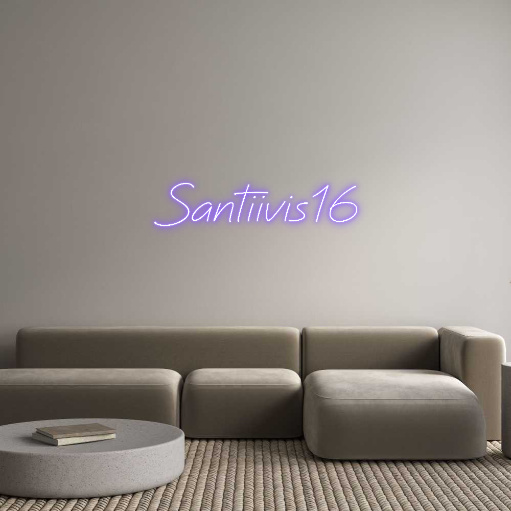 Anpassad neon: Santiivis16