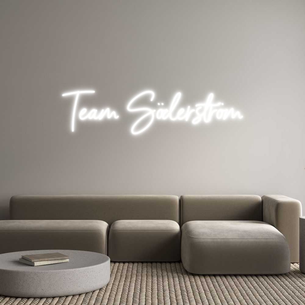 Anpassad neon: Team Söderstr...