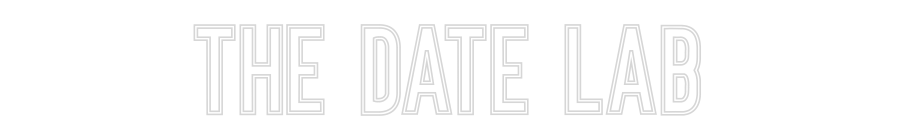 Anpassad neon: The Date Lab