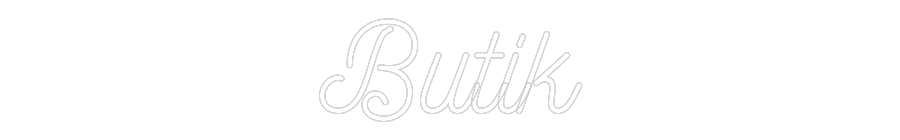 Anpassad neon: Butik