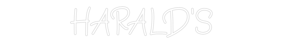 Anpassad neon: HARALD'S