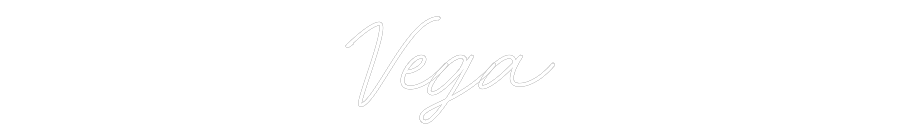 Anpassad neon: Vega