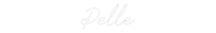 Anpassad neon: Pelle
