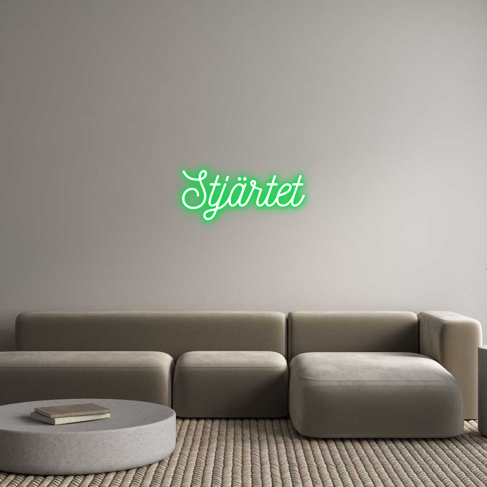 Anpassad neon: Stjärtet