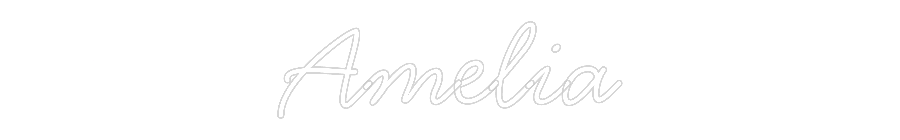 Anpassad neon: Amelia