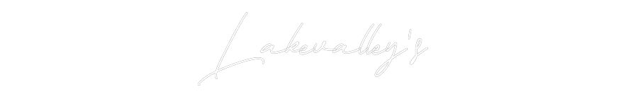 Anpassad neon: Lakevalley's