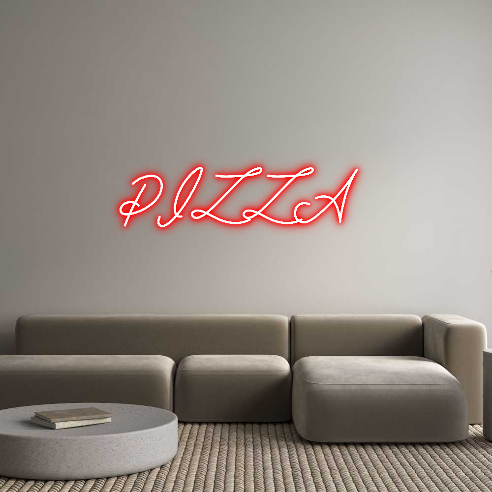 Anpassad neon: PIZZA