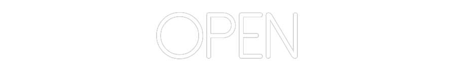 Anpassad neon: OPEN
