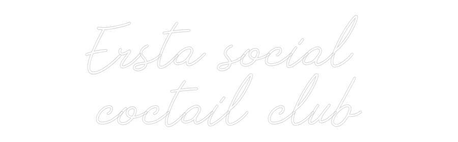 Anpassad neon: Ersta social ...