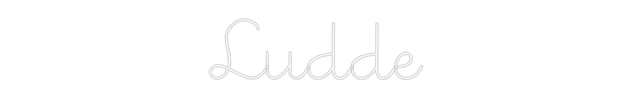 Anpassad neon: Ludde