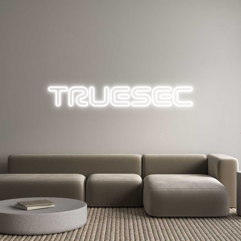 Anpassad neon: TRUESEC