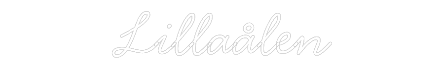 Anpassad neon: Lillaålen