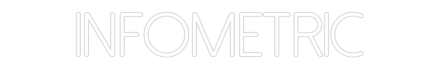 Anpassad neon: Infometric