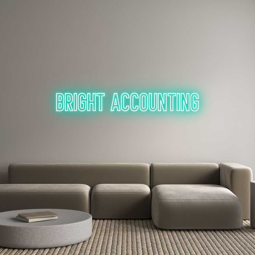 Anpassad neon: Bright Accoun...