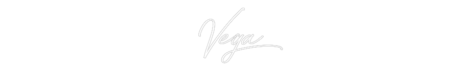 Anpassad neon: Vega