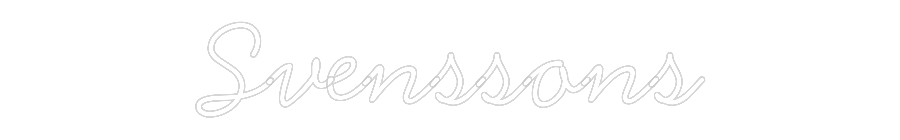Anpassad neon: Svenssons