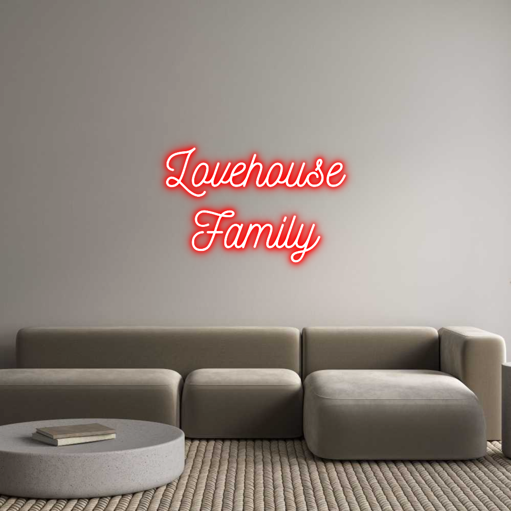 Anpassad neon: Lovehouse
Fa...