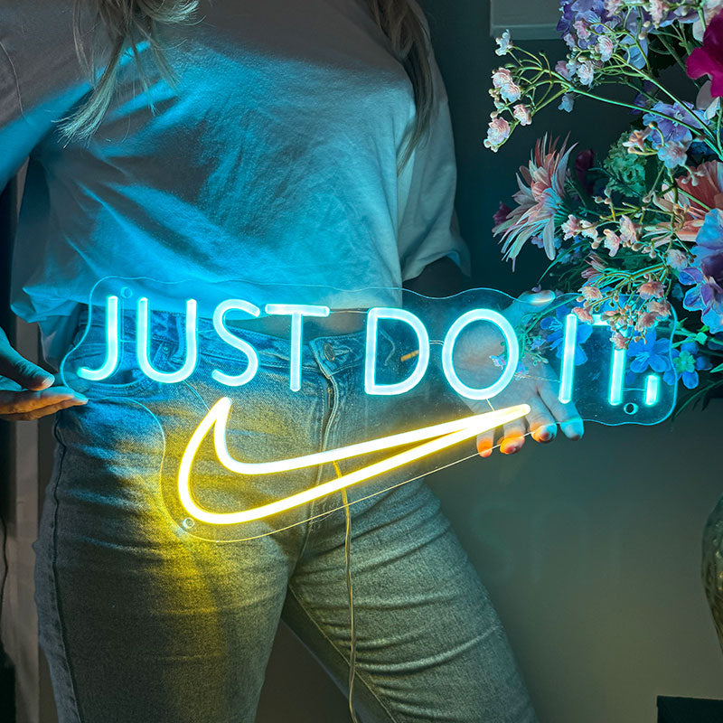 Neonskylt Just do it