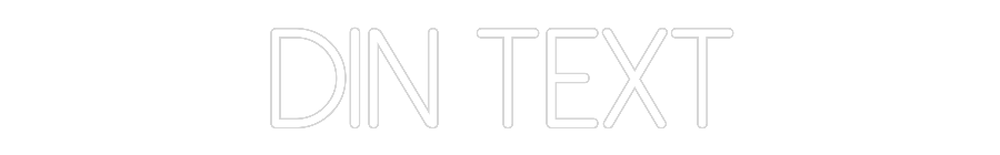 Anpassad neon: Din text