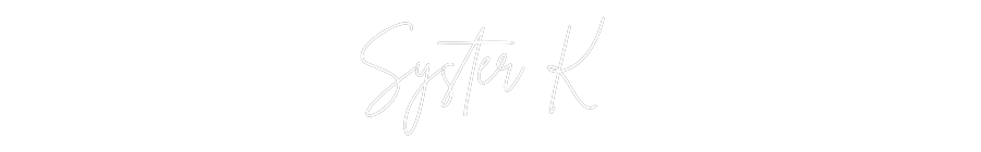 Anpassad neon: Syster K