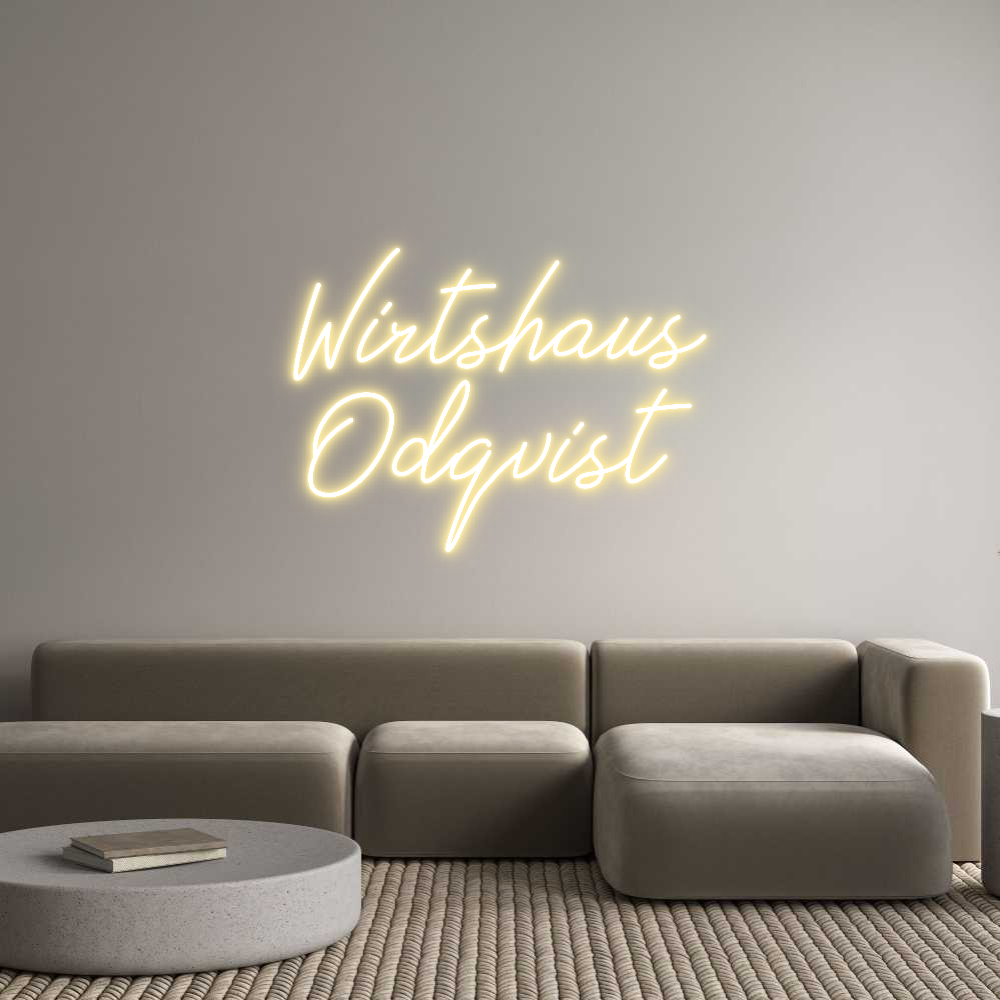Anpassad neon: Wirtshaus
Od...