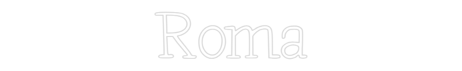 Anpassad neon: Roma