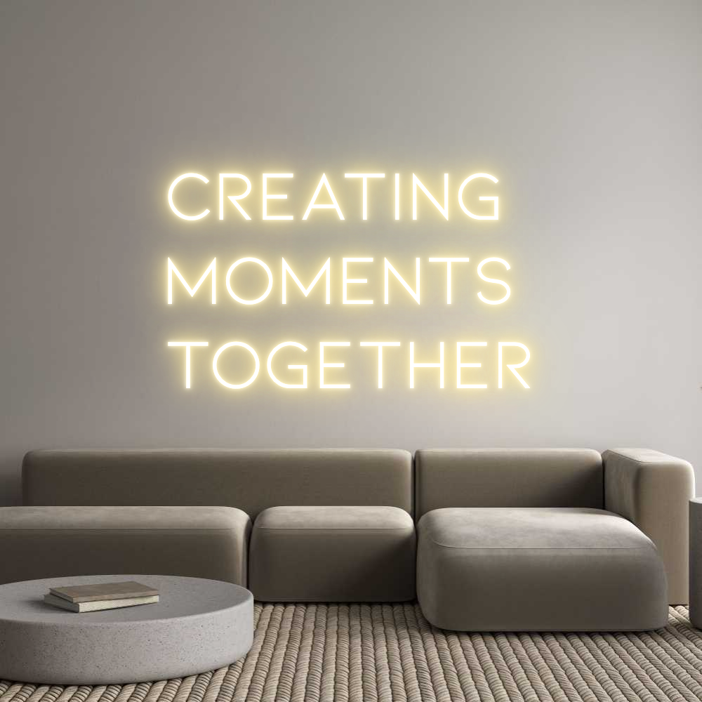 Anpassad neon: CREATING
MOM...
