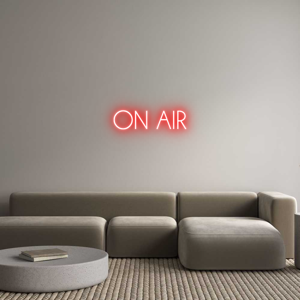 Anpassad neon: ON AIR
