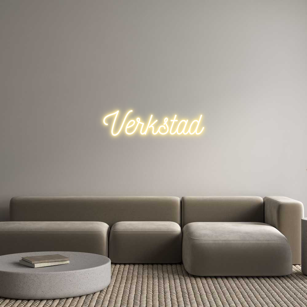 Anpassad neon: Verkstad