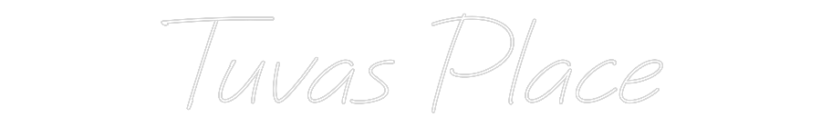 Anpassad neon: Tuvas Place