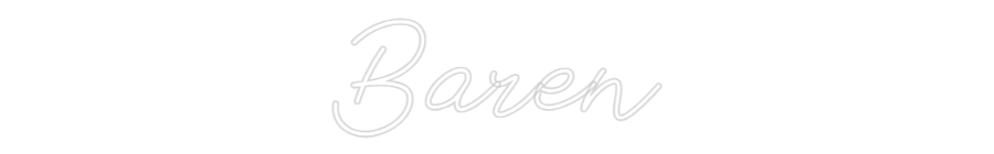 Anpassad neon: Baren