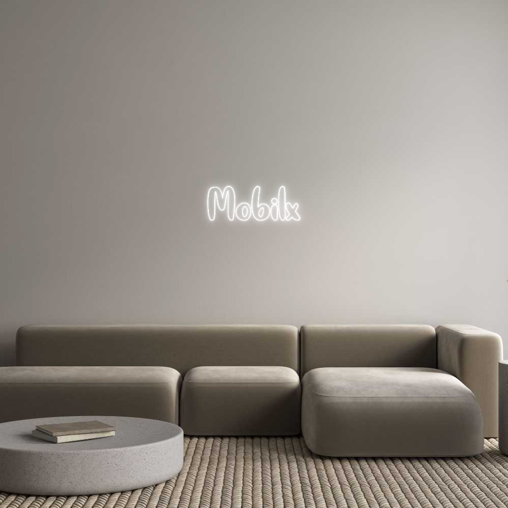 Anpassad neon: Mobilx