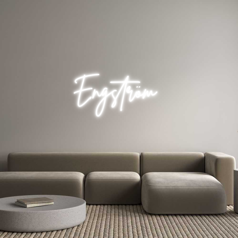 Anpassad neon: Engström