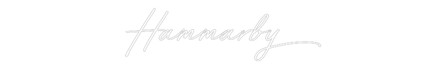 Anpassad neon: Hammarby