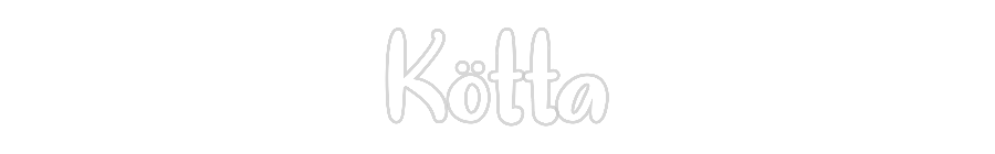 Anpassad neon: Kötta