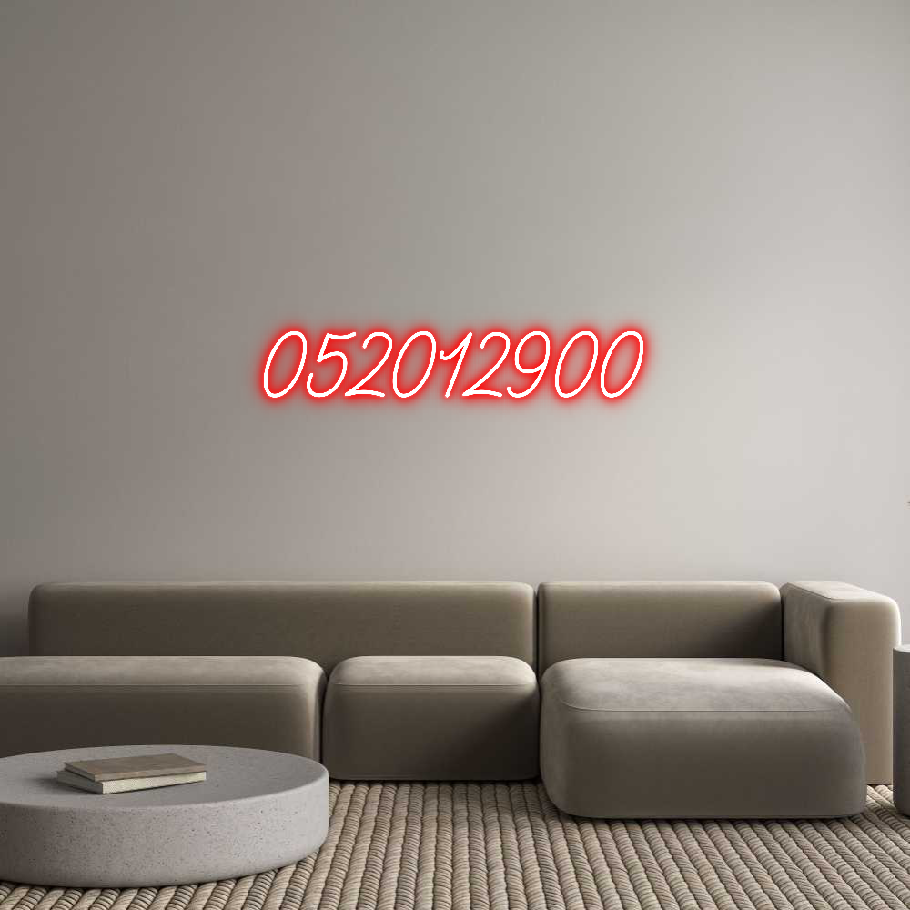 Anpassad neon: 052012900