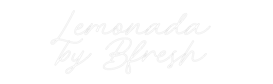 Anpassad neon: Lemonada
by...