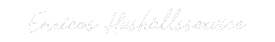 Anpassad neon: Enricos Hushå...