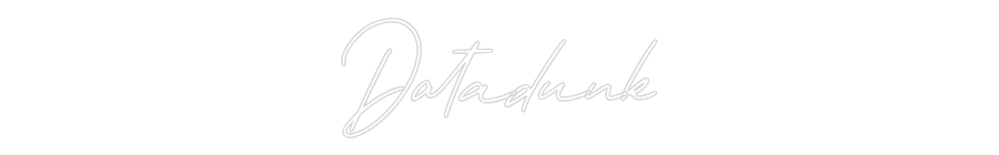 Anpassad neon: Datadunk