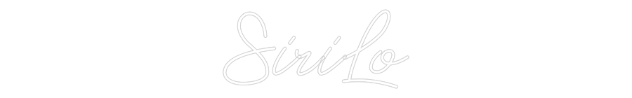 Anpassad neon: SiriLo