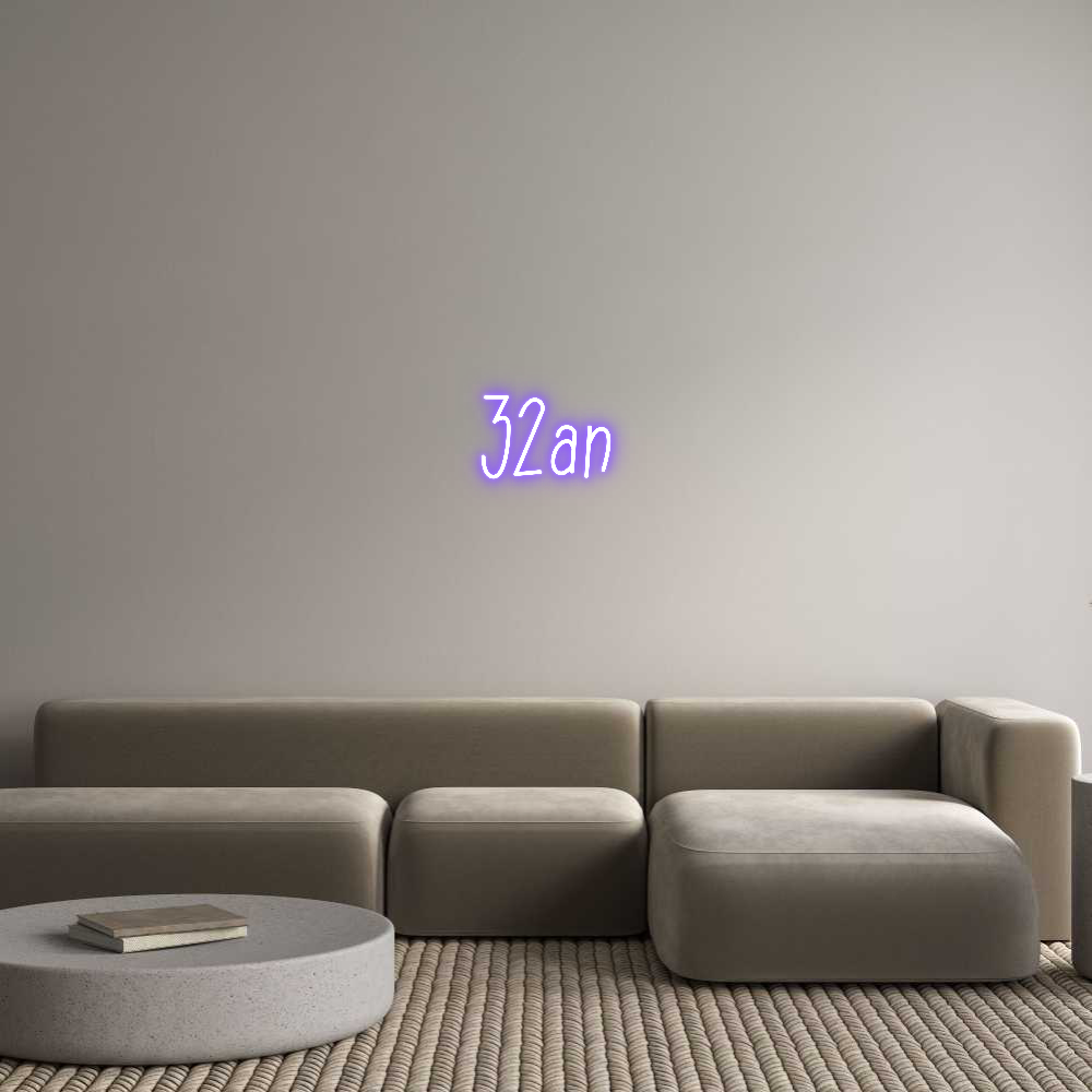 Anpassad neon: 32an