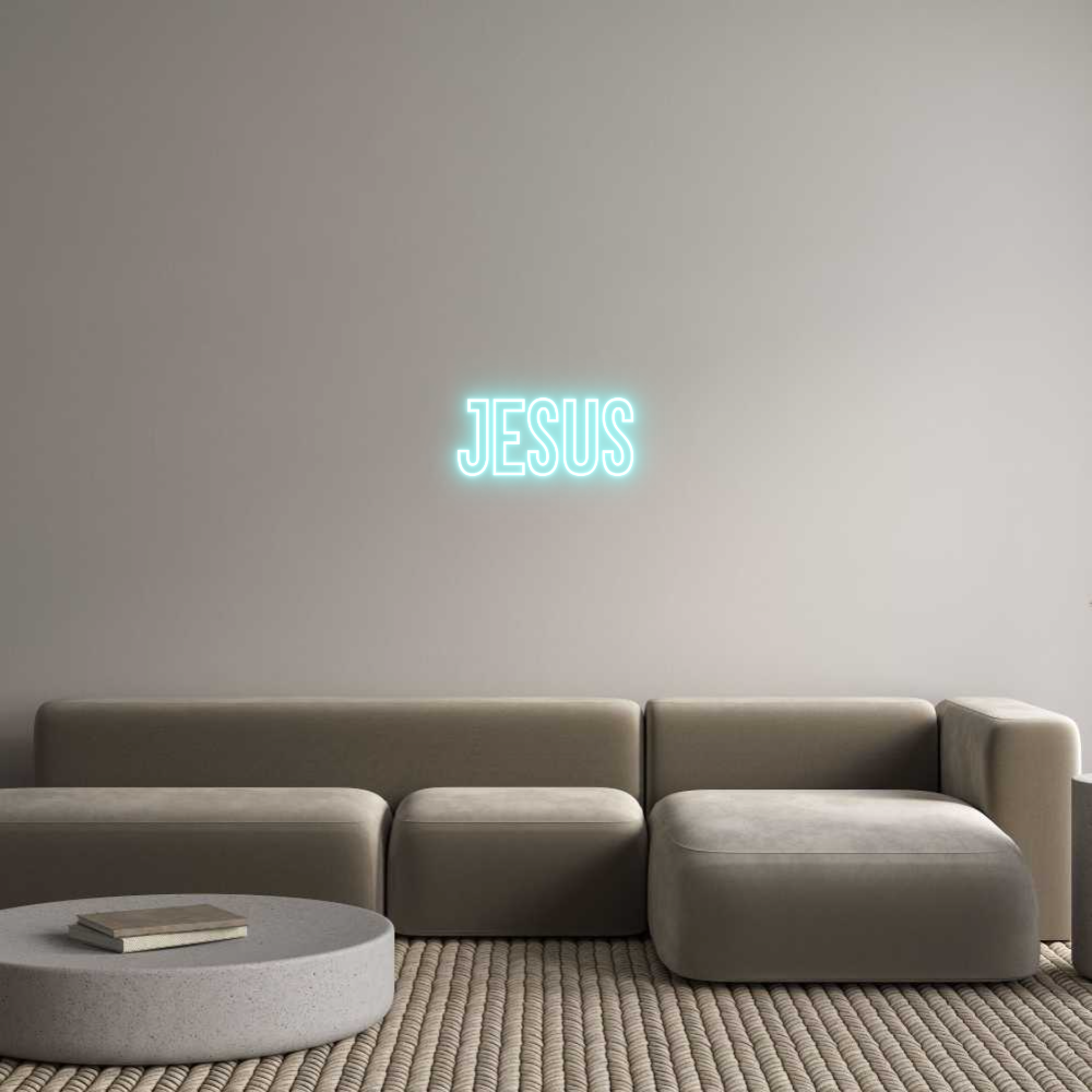 Anpassad neon: Jesus