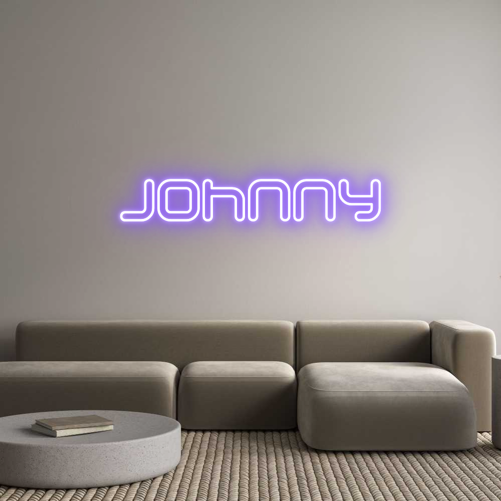 Anpassad neon: Johnny